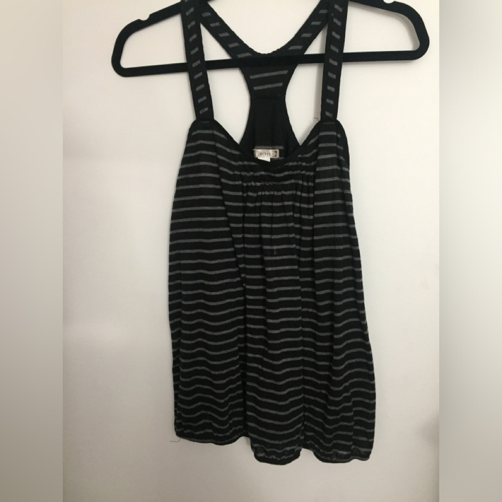 NWOT dark striped tank top